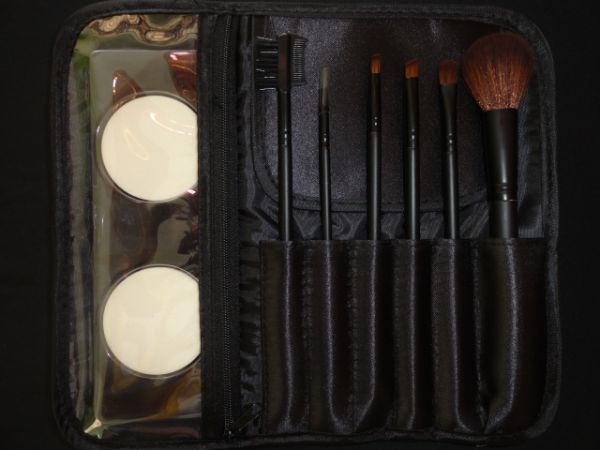 Kit De Pincéis 8 Peças Luxo Com Cerdas Macias Importado